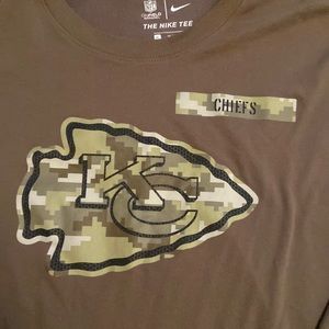 Kansas City chiefs salute to service shirt